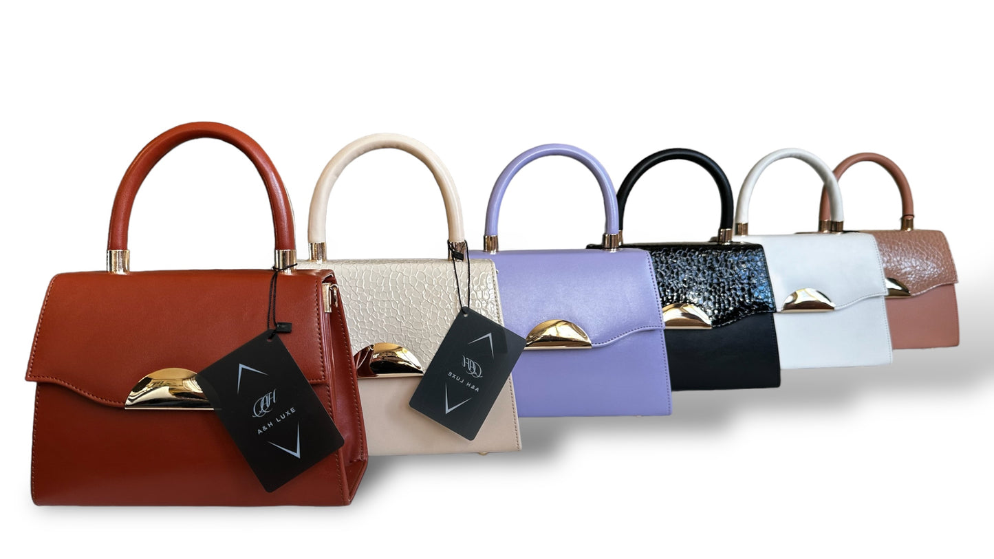 Texture Dome Handbag