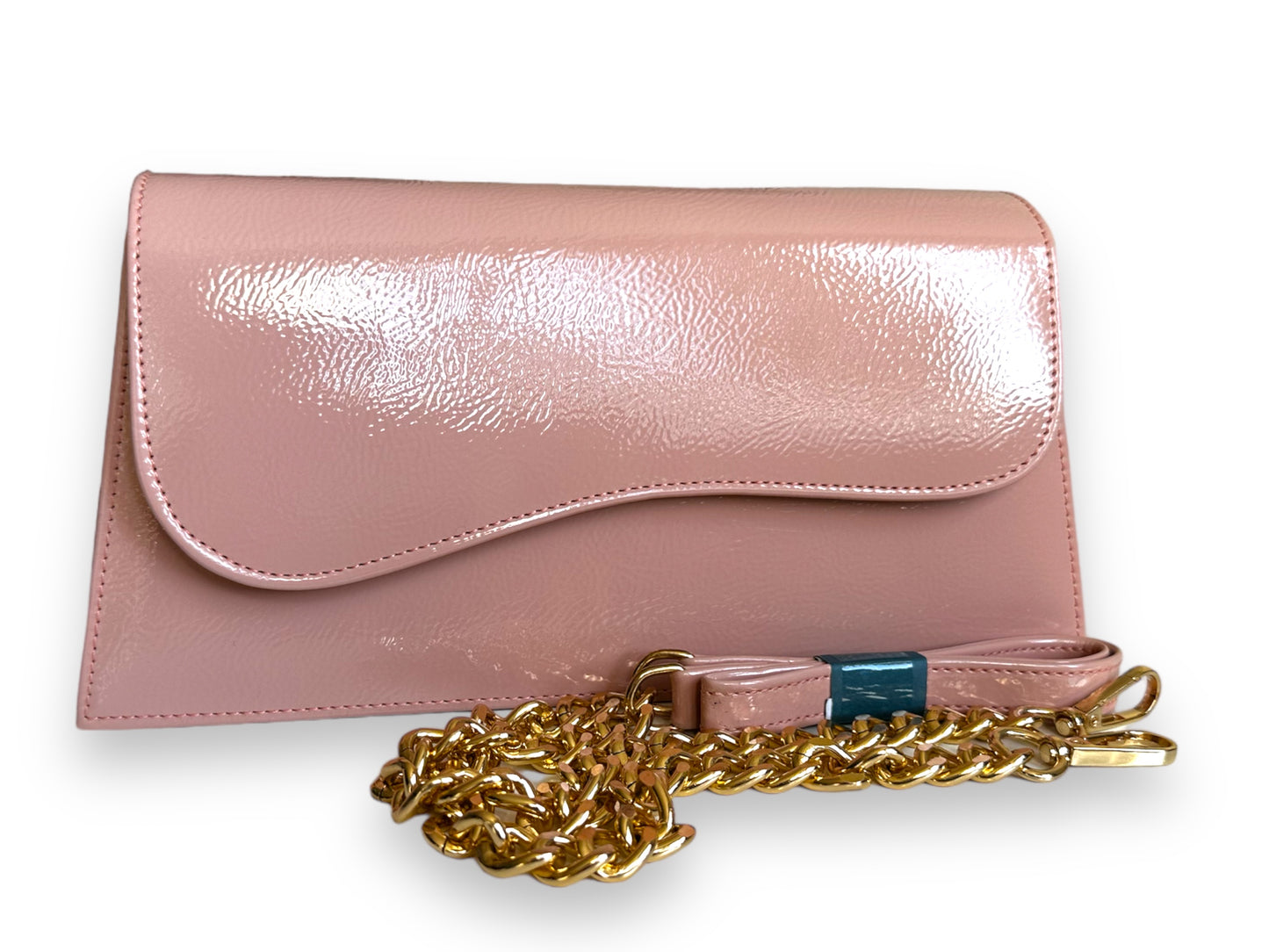 Glossy Wave Clutch