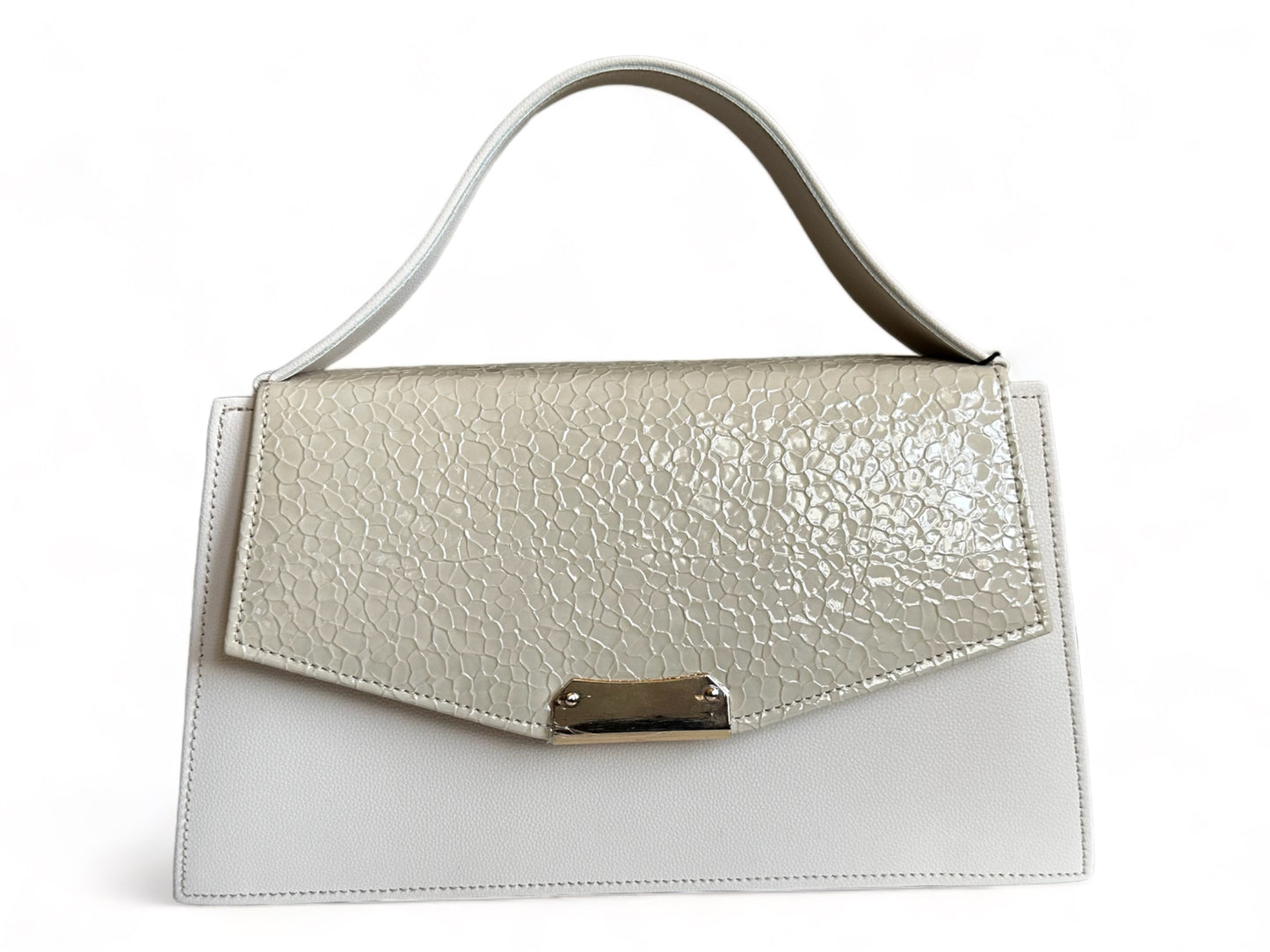 Crinkle Flap Handbag